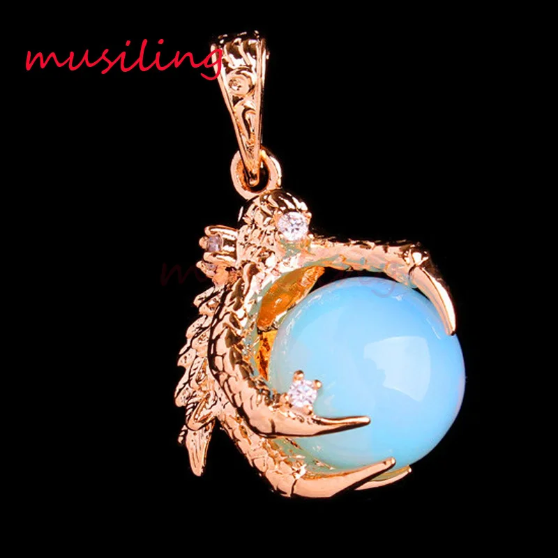 1 шт. мужское ожерелье с подвеской в виде когтя дракона 16 мм|dragon claw pendant|claw pendantgem stone