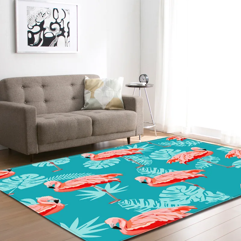 Детские носки Красивые красные Фламинго дизайнер Спальня ковер Добро пожаловать