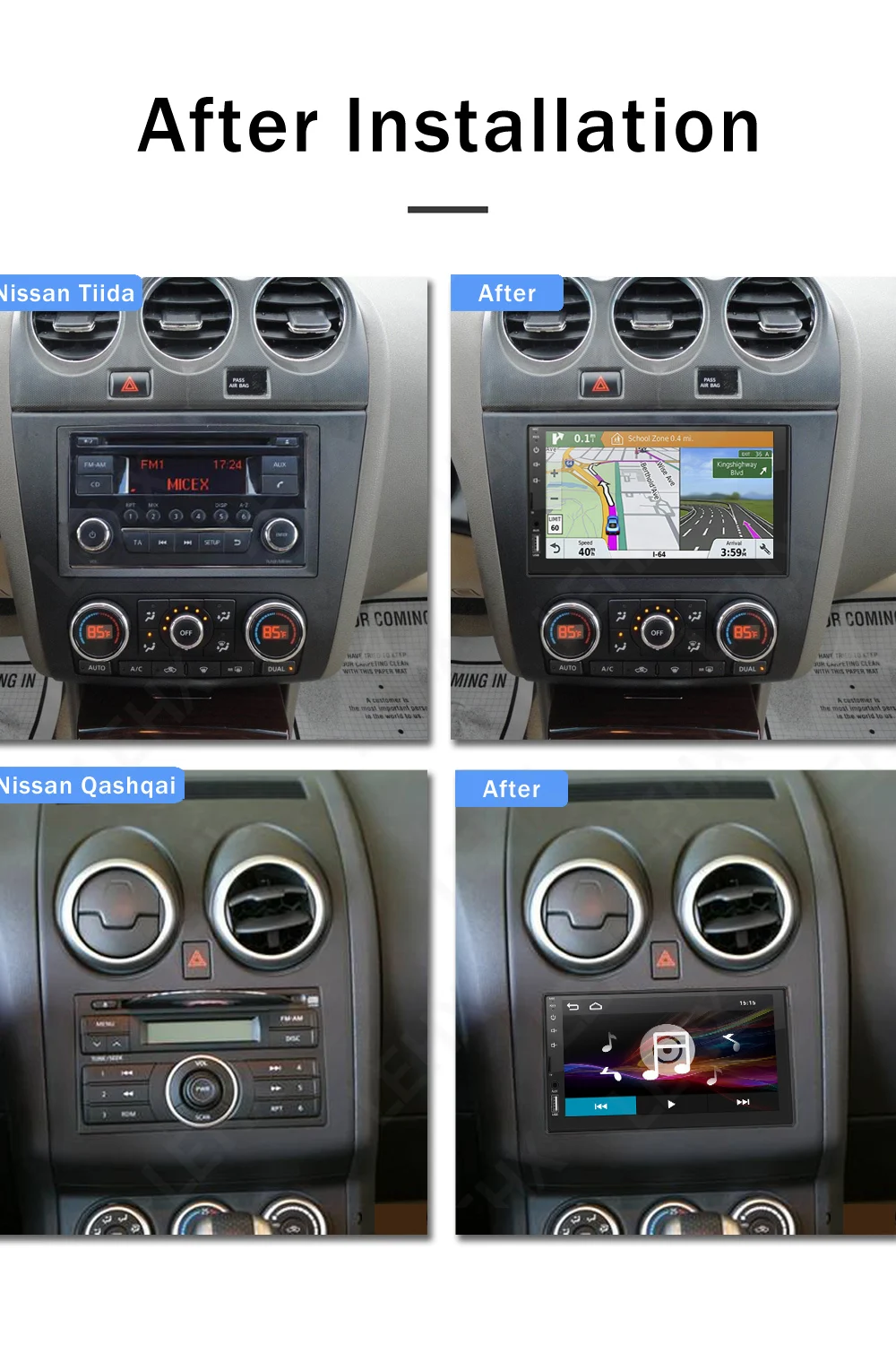 2 Din Car Radio 7 inch 1080P Audio Stereo 2Din Auto Bluetooth Carro Radios Multimidia FM Universal GPS USB TF 45