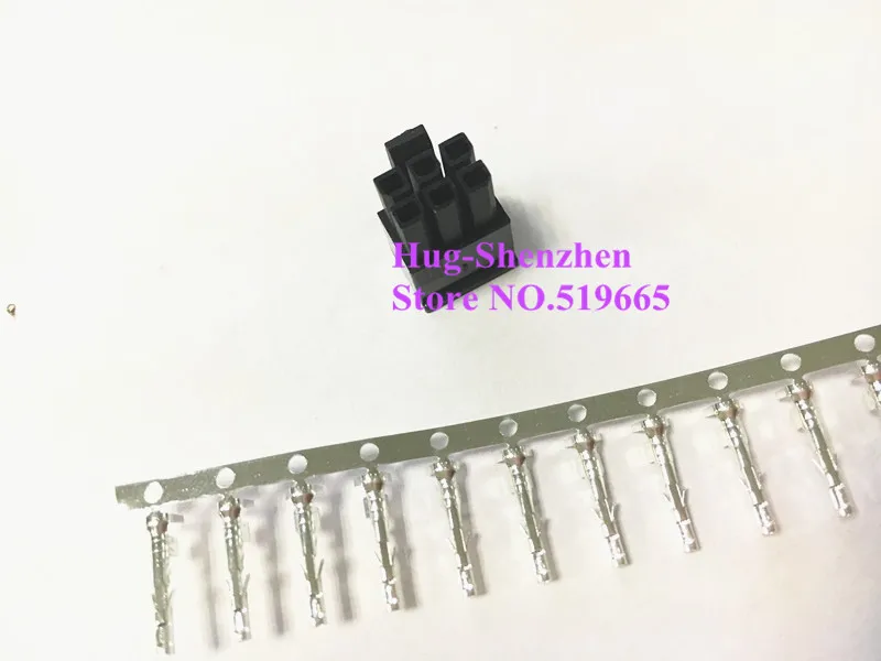 Оптовая продажа 3 0 шт. Molex 43645 мм 2*3 штырька 6 штырьков 0600 3000 Штекерный разъем