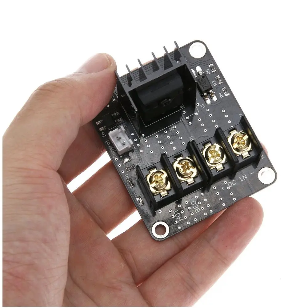2 Pack 3D Printer Parts General Add-on Heated Bed Power Expansion Module for with Cable Black | Компьютеры и офис