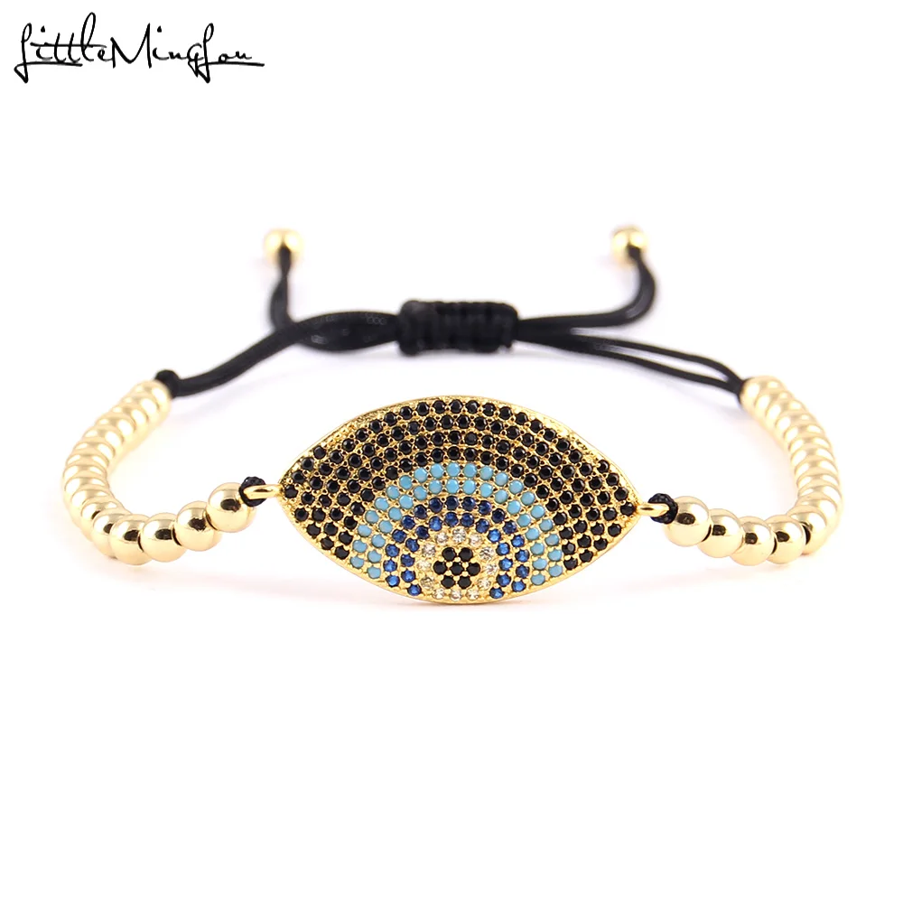 Роскошный женский браслет с круглыми бусинами 4 мм | Украшения и аксессуары