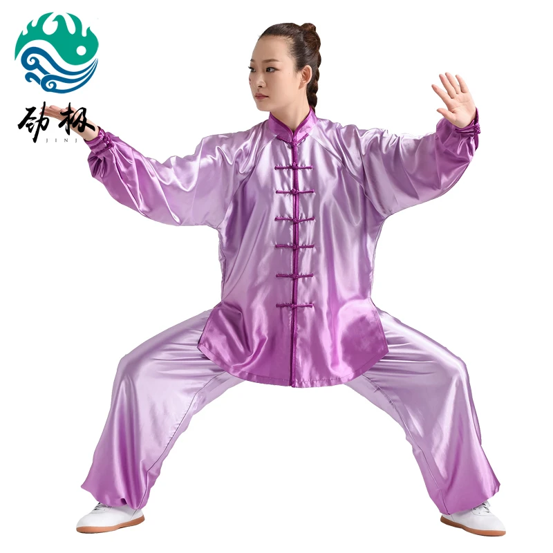 Униформа для выступлений Tai Chi мужская и женская одежда ручной работы Wushu кунг фу