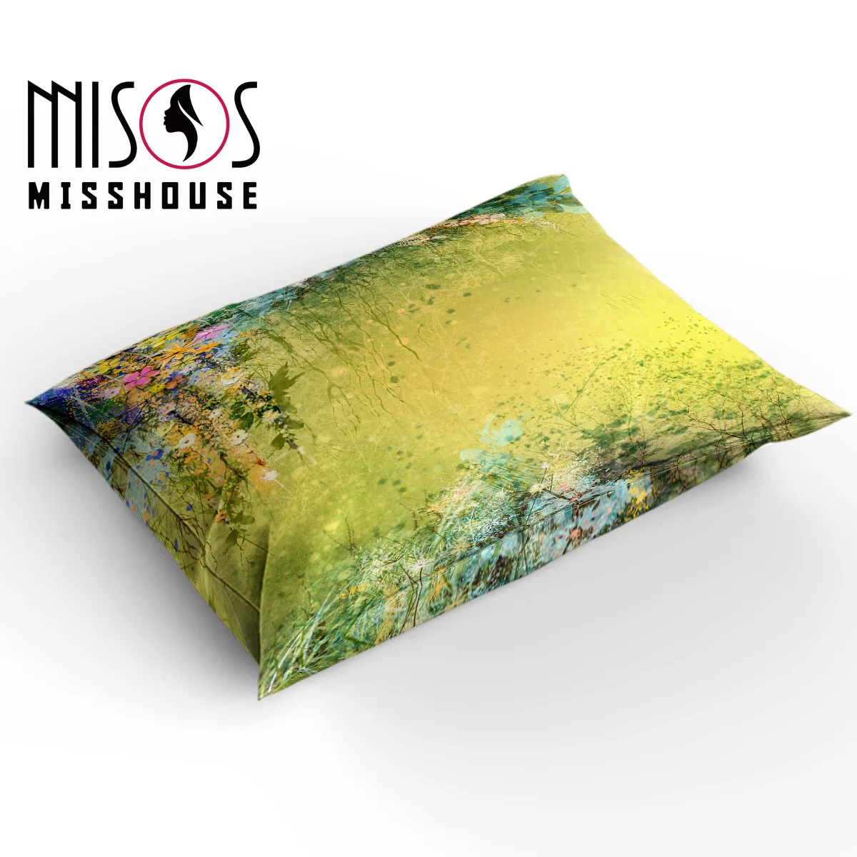MISSHOUSE Bedding Sets Flower Spring Home Textile 3pcs Duvet Cover Set Comforter Pillowcases | Дом и сад