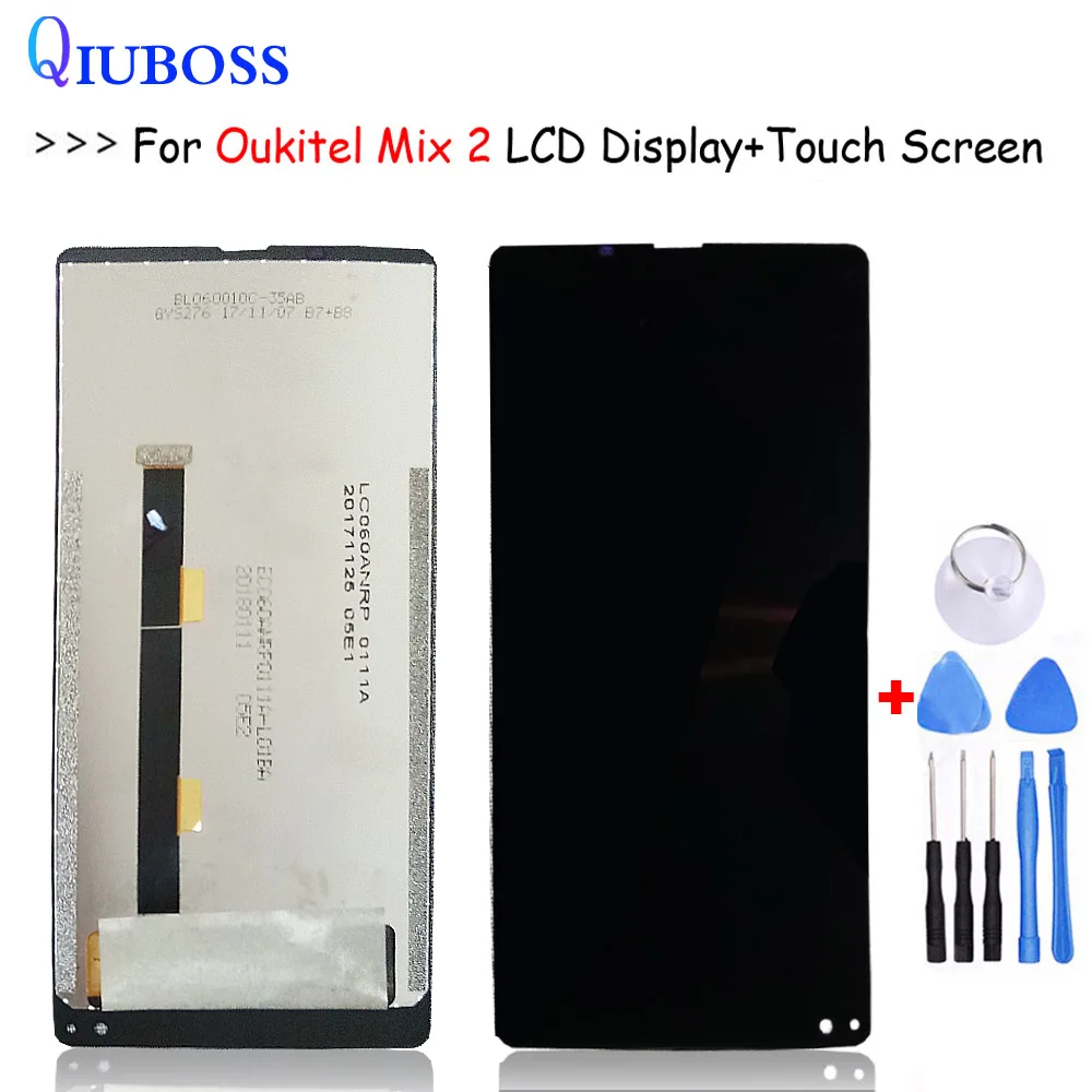 Для Oukitel Mix 2 Mix2 ЖК дисплей + сенсорный экран в сборе дигитайзер Замена для