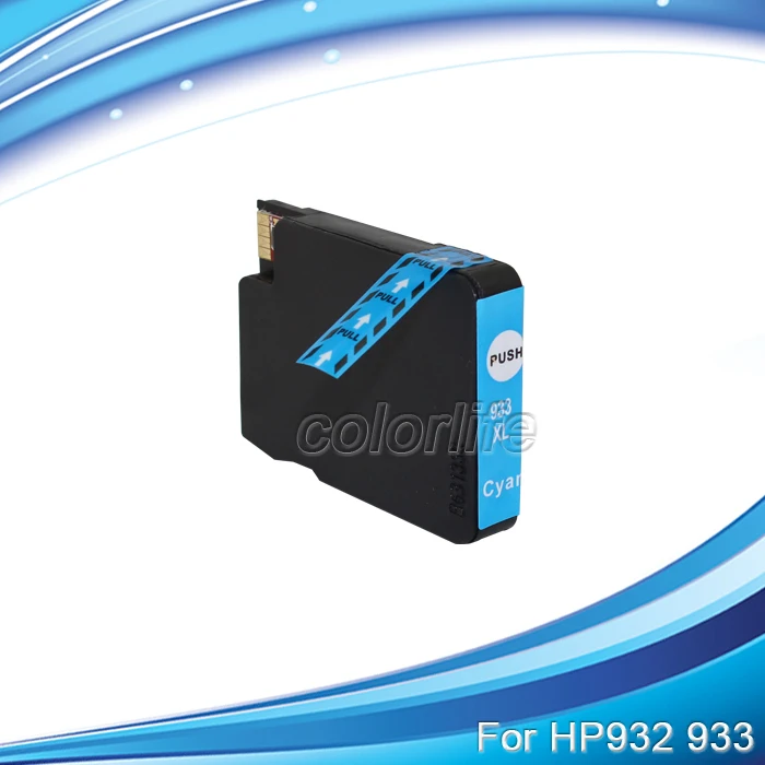 XIMO для HP 932 933 10 упаковок (4 черный 2 голубой пурпурный желтый) совместим с Officejet 7612
