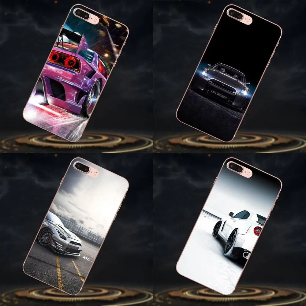 Для Huawei Mate 7 8 9 10 20 P8 P9 P10 P20 P30 Lite Plus Pro 2017 TPU Защитный Jdm автомобильный Gtr