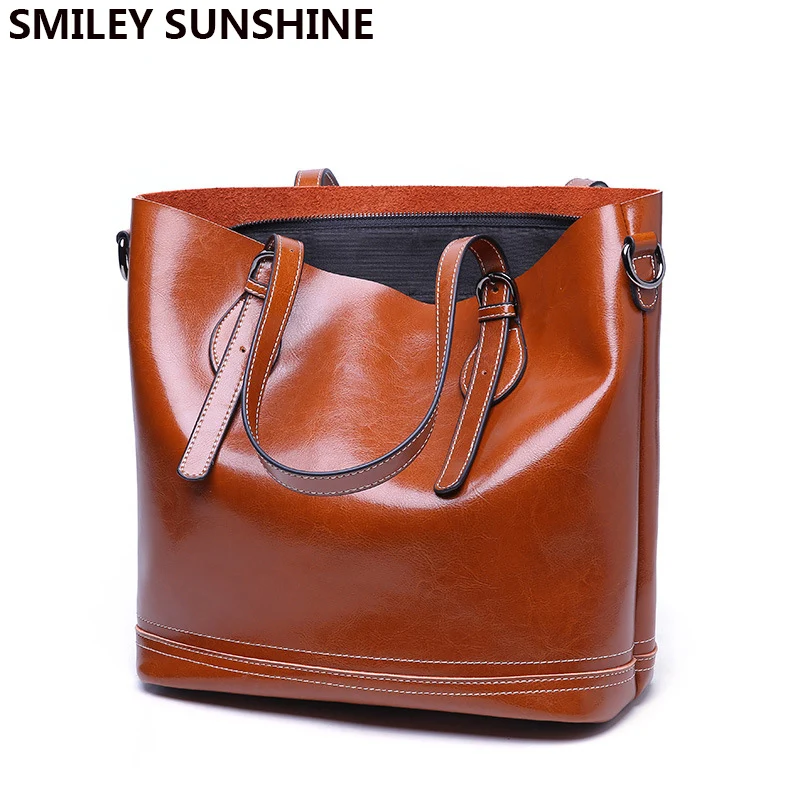 SMILEY SUNSHINE женские сумки из натуральной кожи известный бренд винтажные зимние