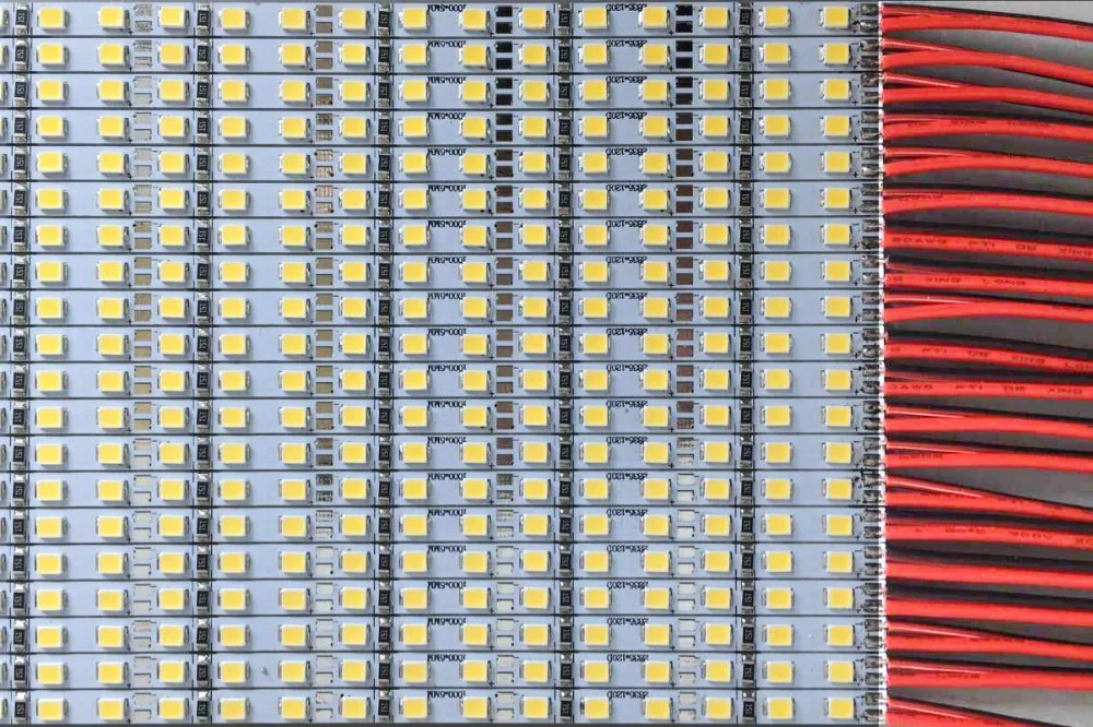 200 шт. 12 в постоянного тока светодиодная жесткая полоса Epistar chip ширина 4 мм 100 см 72