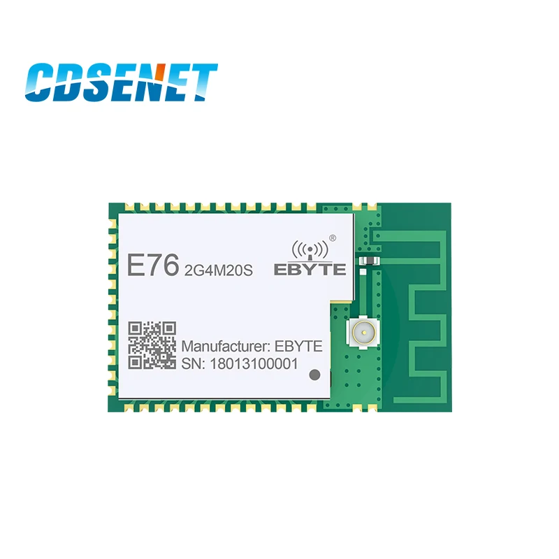 EFR32 2 4 ГГц 100 мВт SMD беспроводной модуль E76-2G4M20S 20dBm приемник передатчика GHz rf