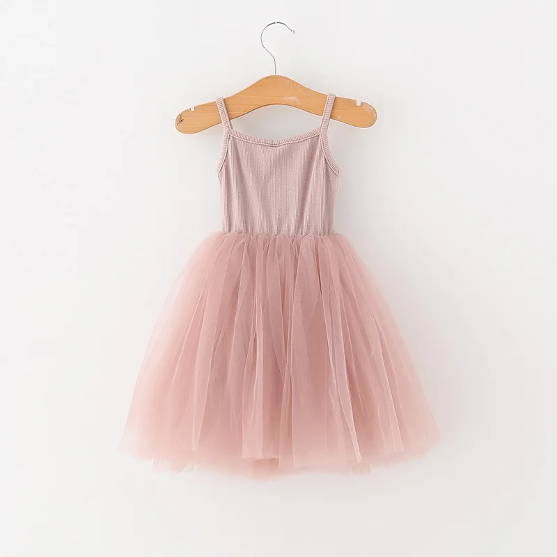 Summer Toddler Kids Baby Girl Dress Sleeveless Princess Sling Girls Holiday Party Dresses Children Sundress Clothes 3 To 8 Years | Детская