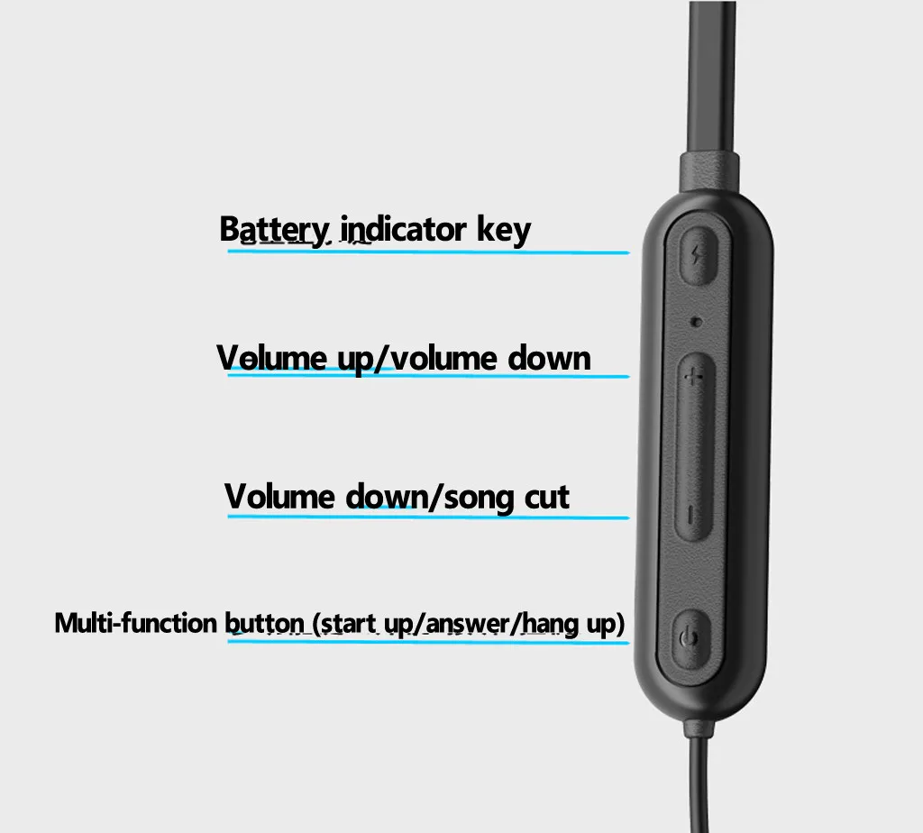 Наушники Line Bluetooth 5 0 длинные водонепроницаемые наушники в режиме ожидания