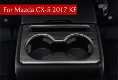 Хромированный чехол-держатель для задних сидений Mazda CX5 2017 2018 KF матовый чехол с