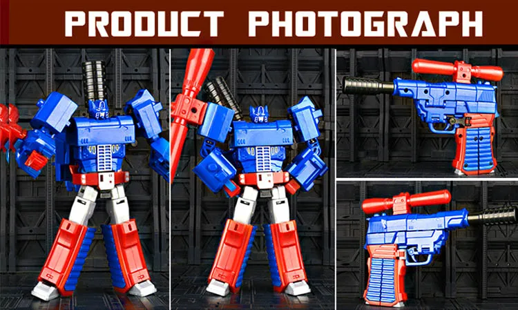Аниме серия 2018 игрушки трансформеры пистолет экшн фигурка робота из АБС пластика