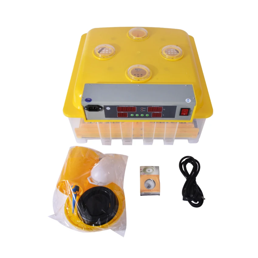 

48Eggs Digital Clear Egg Incubator Hatcher Automatic Turning Temperature Control