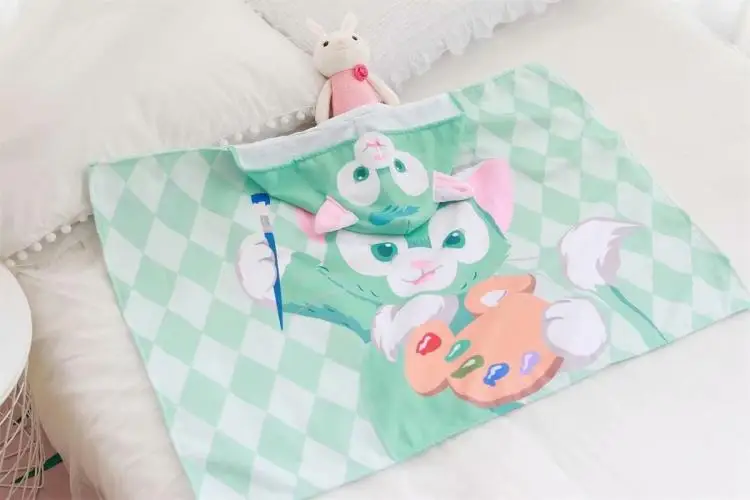Soft Hooded Blanket Anime Duffy ShellieMay Ballet Shawl Cloak Nap Wearable Plush for friend gift 100cm*70cm | Игрушки и хобби