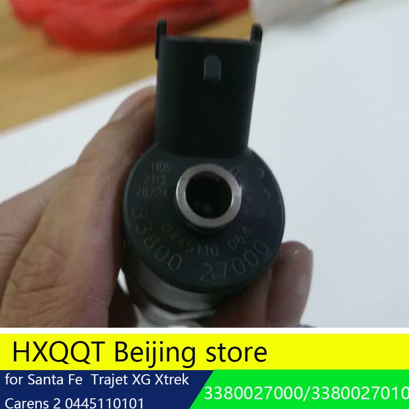 Дизельный топливный инжектор для HYUNDAI Santa Fe Xtrek Carens2 Trajet XG 3380027010(для дизельного двигателя) 3380027000 0445110101