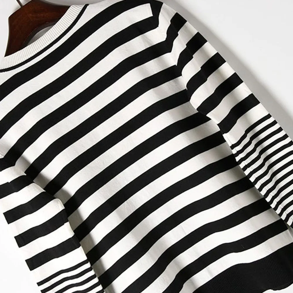 2018 Spring Autumn New Fashion Cardigan Sweaters For Women Luxury Shining Sequins Diamonds Striped Long Sleeve Knit Tops SY1598 |