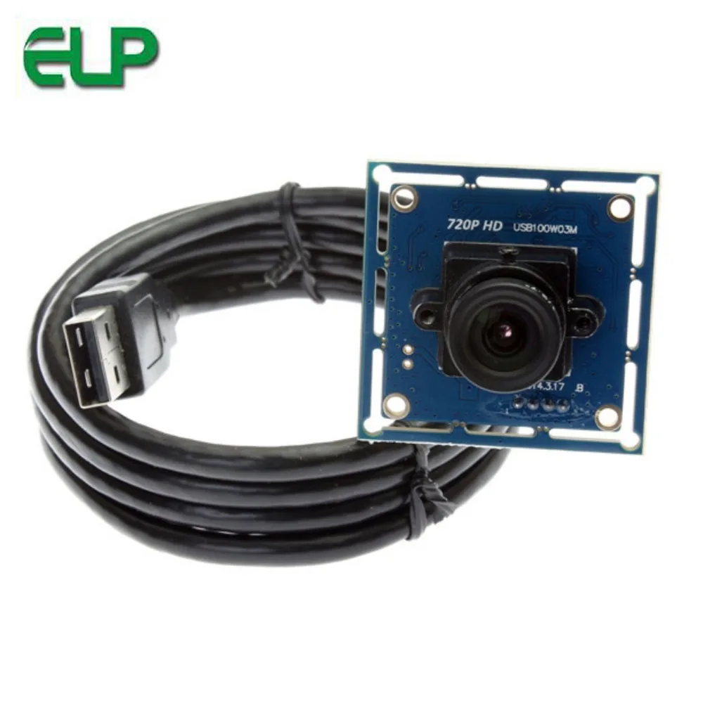 1 мегапиксельная HD 720P cmos сенсорная usb камера plug and play с объективом 2 8 мм для Raspberry