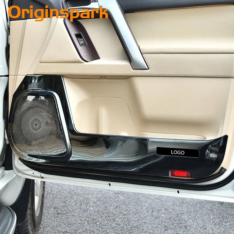 Для Toyota land Cruiser LC200 Prado LC150 2010 18 2019 защита из нержавеющей стали боковая края анти