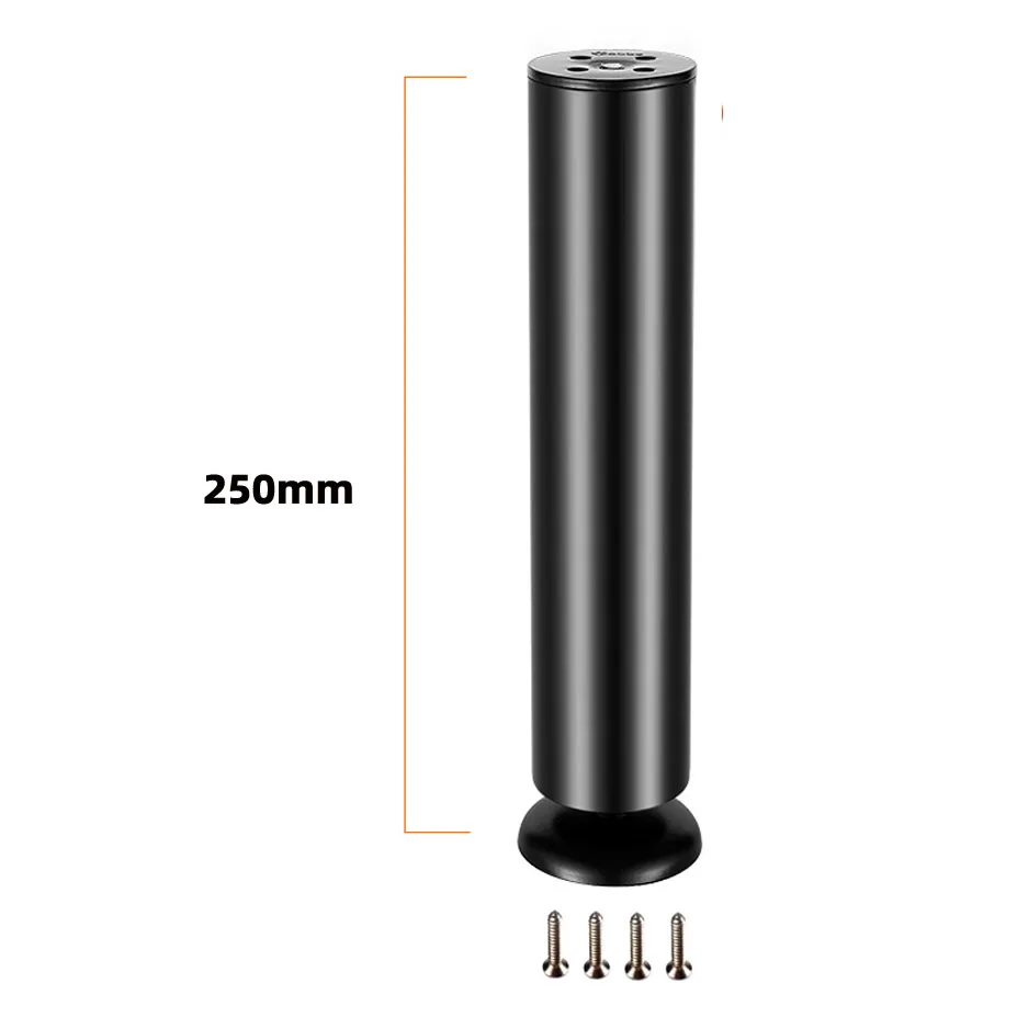 250mm 35-300 мм регулируемые по высоте мебельные ножки сделаны из нержавеющей стали подшипник 200 кг поддержка для стола диван кровать кухонный шкаф - Цвет: 250mm