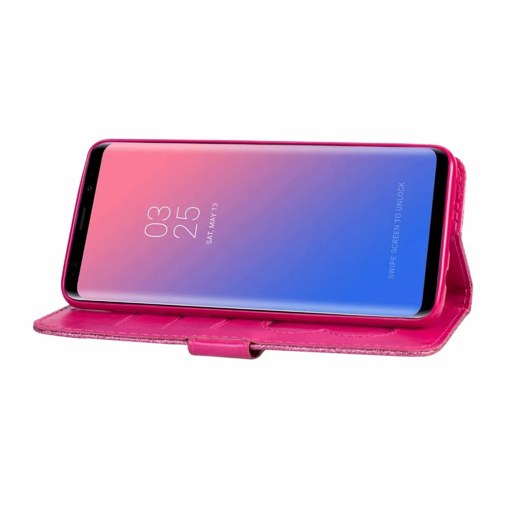 Кошелек из искусственной кожи чехол для samsung Galaxy S11 S10 E S9 S8 Plus S6 S7 Edge Note 10 Pro 8 9 Блестящий силиконовый чехол с откидной крышкой