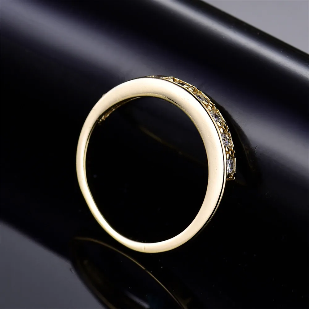 MOLIAM 2017 новое винтажное обручальное кольцо на палец для женщин CZ золото-цвет