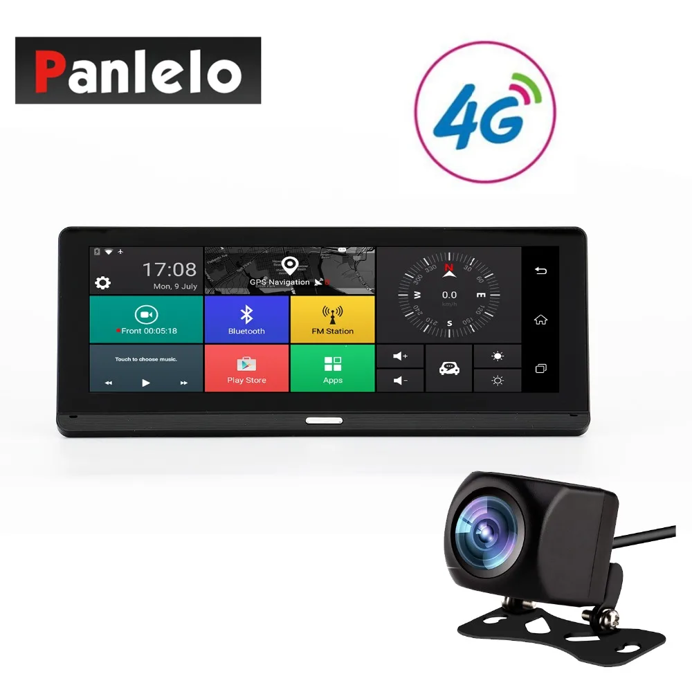 Автомобильный видеорегистратор Android GPS навигация сенсорный экран 7 84 дюйма 3G/4G