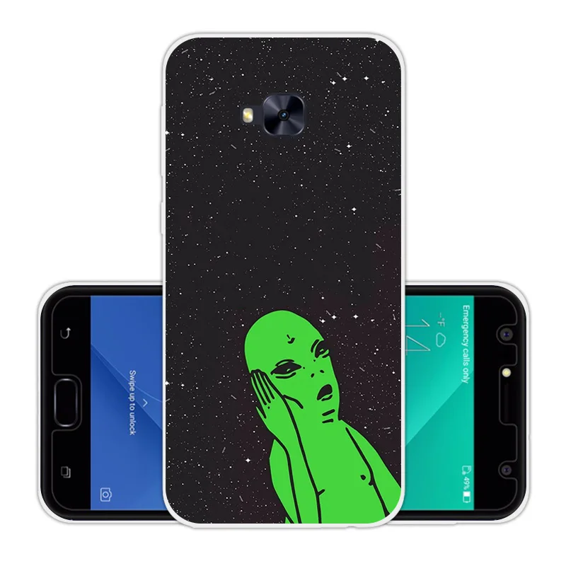 Для Asus Zenfone 4 Selfie ZD553KL Силиконовые ТПУ чехлы для телефонов DIY роскошные Fundas