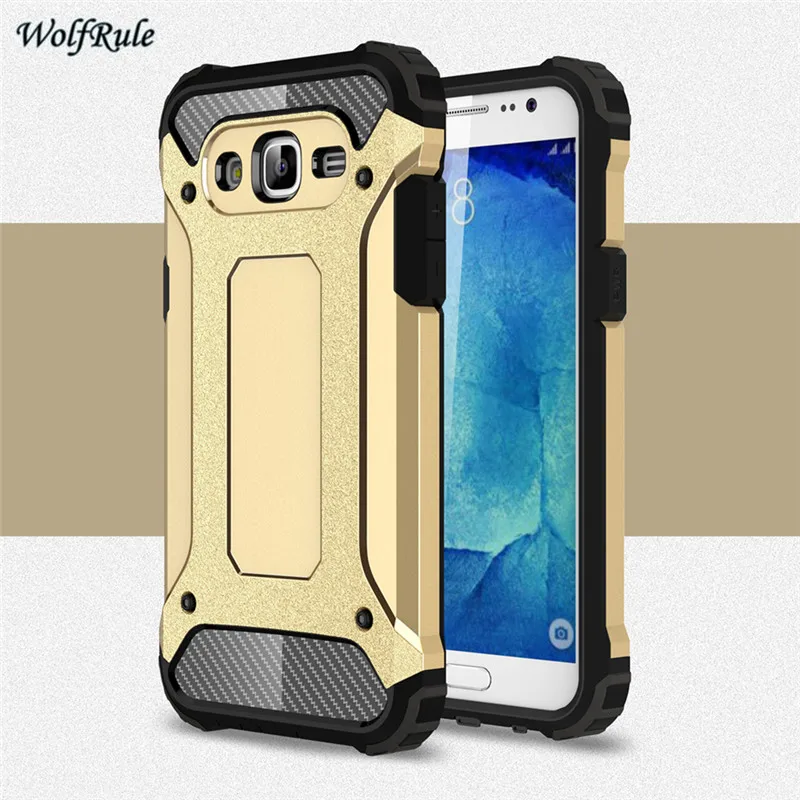 WolfRule For Cover Samsung Galaxy J7 Case TPU &amp PC Armor Phone J700 2015 | Мобильные телефоны и аксессуары