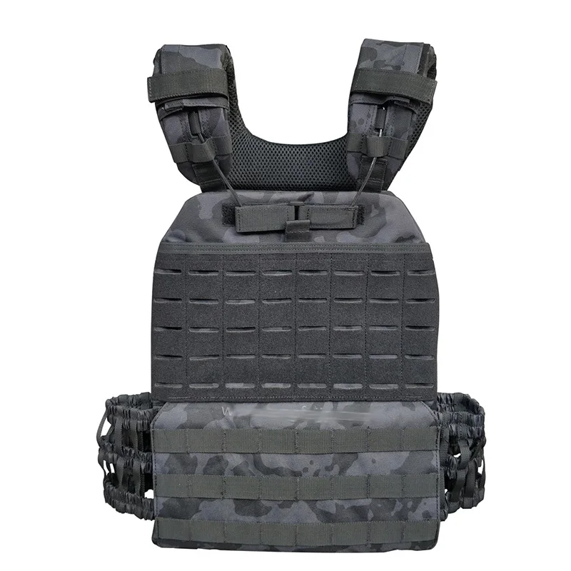 Тактический MOLLE для страйкболла жилет Combat paintball тренировочный мягкий камуфляж