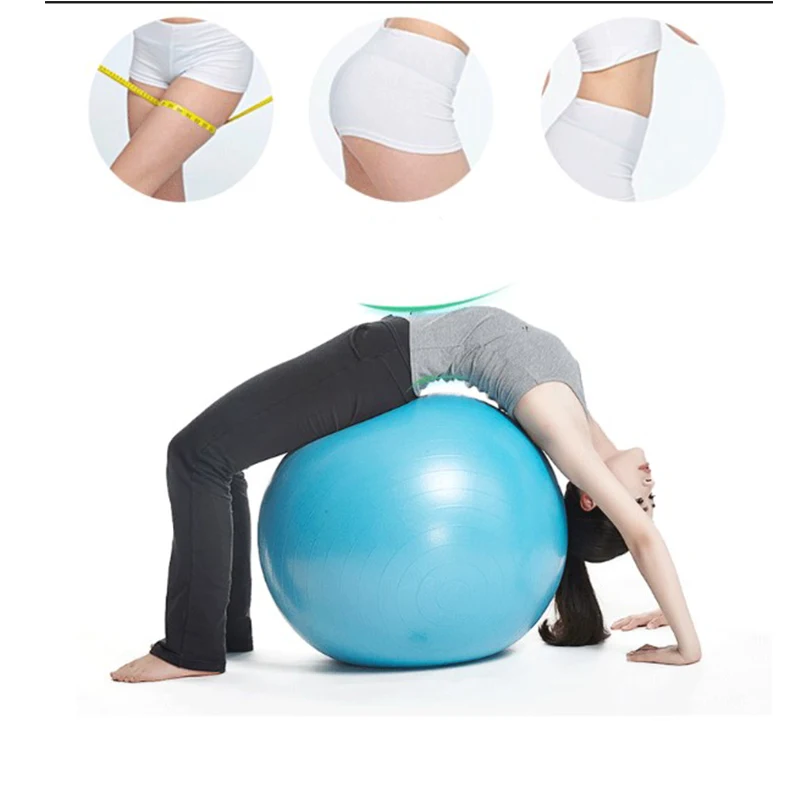 Мяч для йоги фитнеса 65 см ПВХ баланс Пилатес спортивный мяч мячи