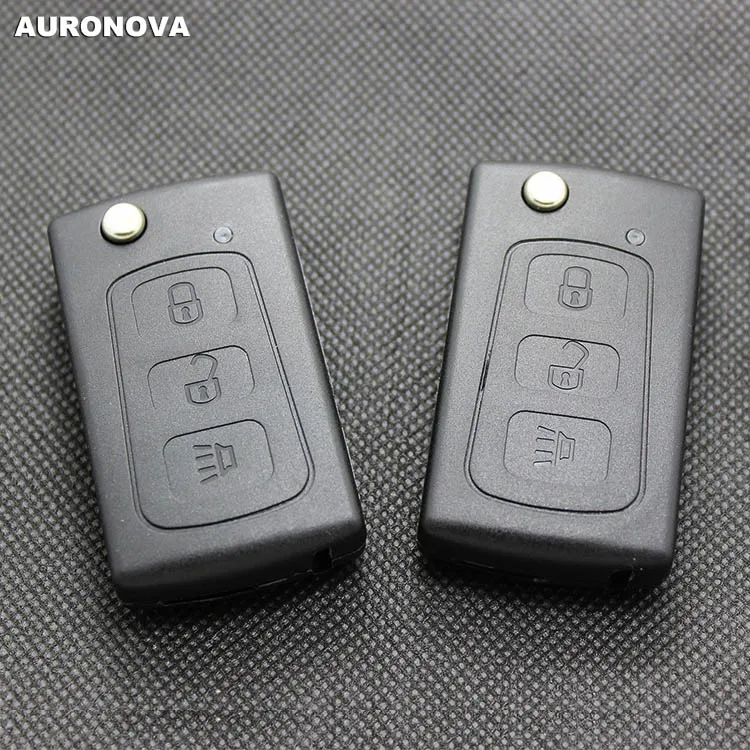 AURONOVA Новинка сменный Складной Корпус ключа для Great Wall Haval Hover H3 трехкнопочный