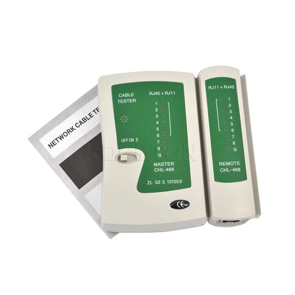 Профессиональный тестер сетевого кабеля kebidumei RJ45 RJ11 RJ12 CAT5 UTP LAN детектор удаленные