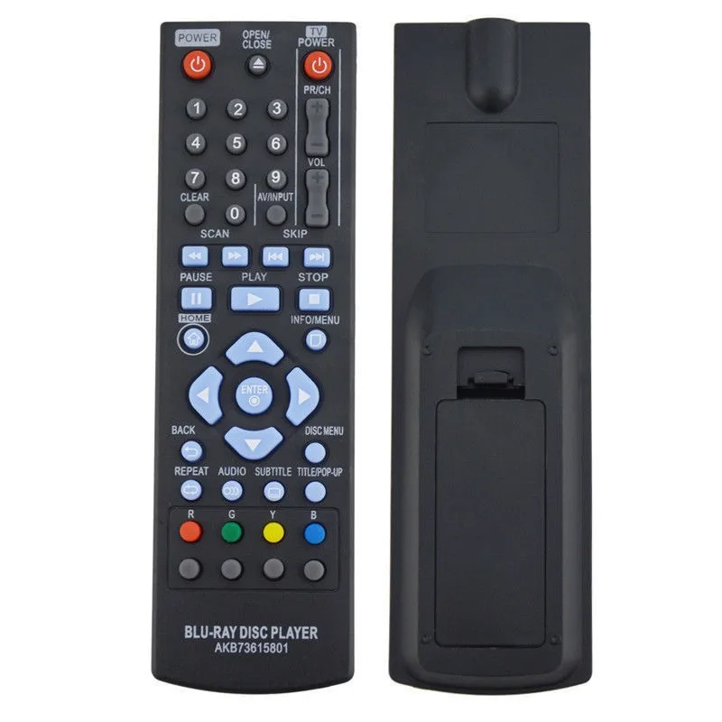 Черный Пульт дистанционного управления AKB73615801 для LG Blu-Ray диск BP125 BP200 BP220 BP220N BP320 - Цвет: Черный