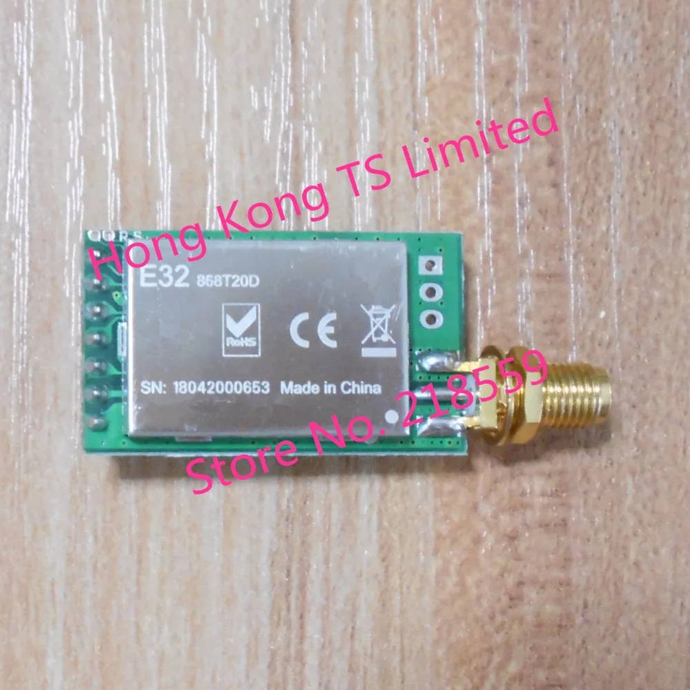 Беспроводной радиочастотный передатчик LoRa SX1276 868 МГц с большим радиусом действия