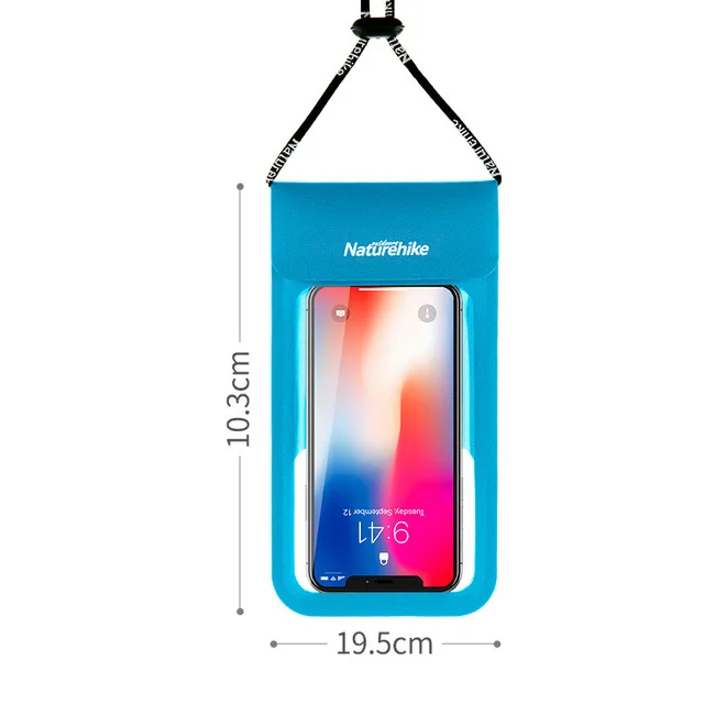 Blue S IPX8 водонепроницаемый чехол для телефона идеально подходит для катания на байдарках рафтинг плавательный сухой мешок защищает ваш сотовый телефон и ценные вещи - Цвет: Blue S