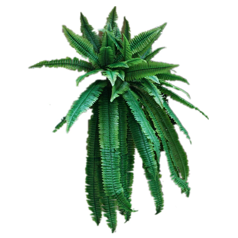 Персидская стена папоротник листья Искусственный завод торговый центр фон Стена