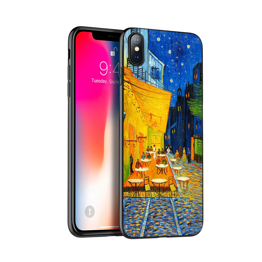 Черный чехол из термопластичного полиуретана для iphone 5 5s SE 2020 6 6s 7 плюс 8x10