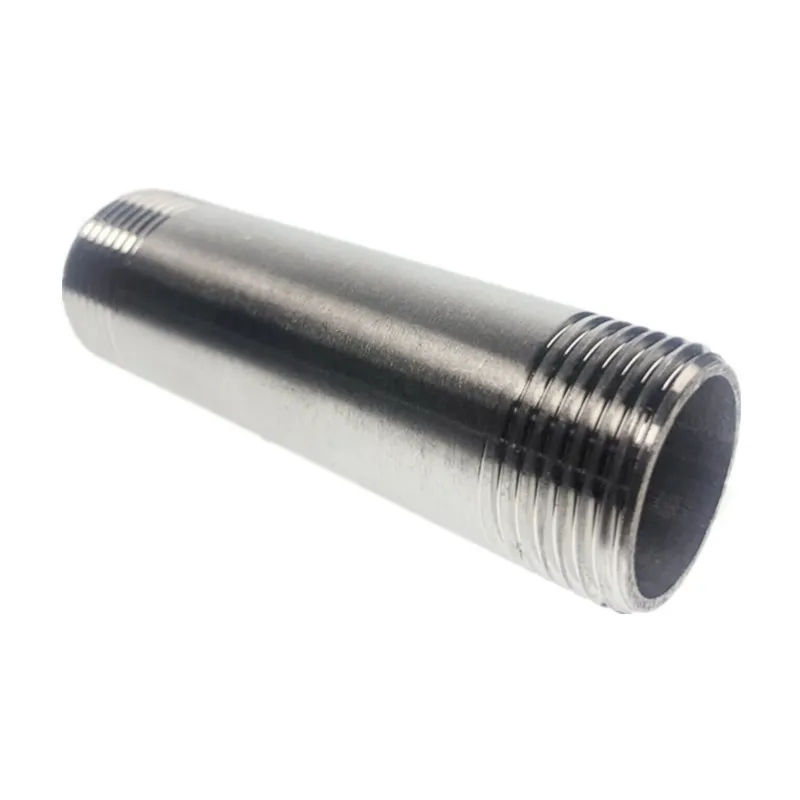 Male Length Straight Nipple Joint Pipe Connection 304 Stainless Steel connector Fittings|Фитинги для труб| |