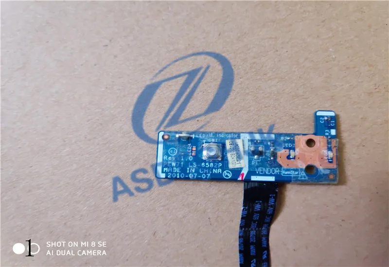 Для ACER 5742 Мощность кнопка включения наконечник PEW71 LS 6582P работает 100% Тесты