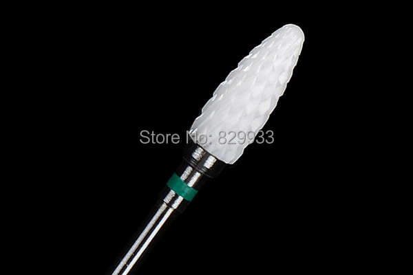 Foot Cutter Nail Ceramic Drill Burr Bits White Chiropody Podiatry Manicure Pedicure Art Salon Cuticle Cleaner Tools | Красота и