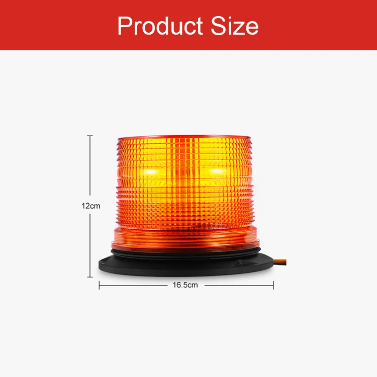 Тироль 12 В 24 стробоскоп сигнальная лампа один светодиодной вспышкой автомобиль