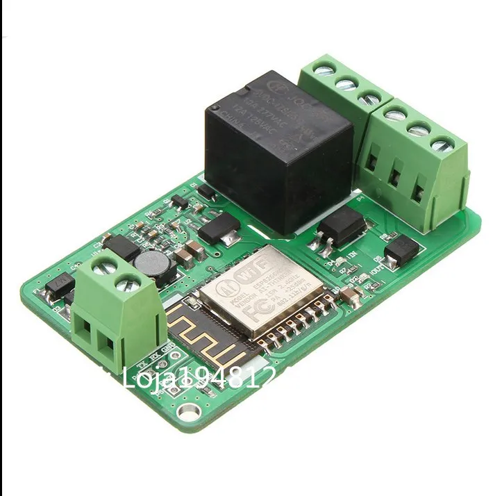 1 шт. сетевой модуль Verde ESP8266 10 А 220 В 7-30 постоянного тока | Электронные компоненты и
