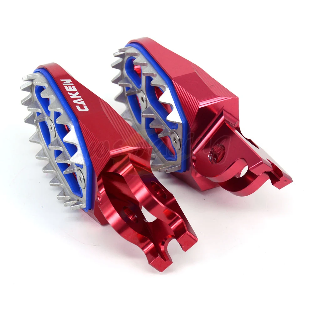 Мотоцикл заготовка MX широкий подножки педали отдых для HONDA CRF250X CRF450X CRF250R CRF450R CR125