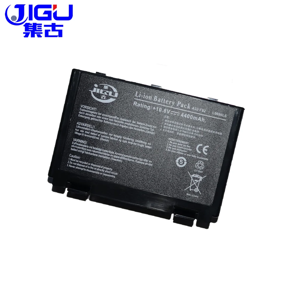 JIGU K50in 6 Cell Батарея пакет для Asus K40/F82/A32/F52/K50/K60 L0690L6 A32-F82 K40in K40af K50ij