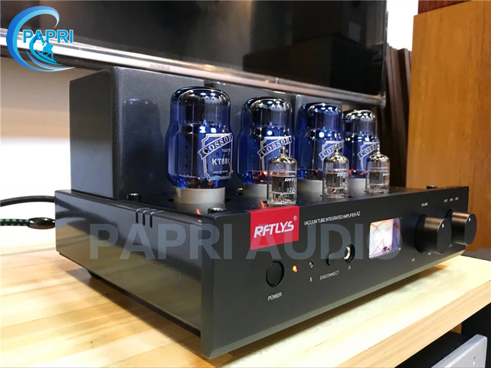 PAPRI RFTLYS A5 KT88x4 6N8Px2 6N9Px2 вакуумный трубчатый Интегрированный усилитель 2 режима для прослушивания с пультом дистанционного управления(110-120 в