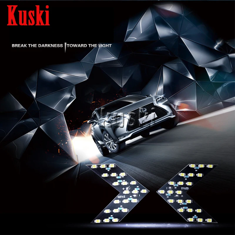 ZD 2 шт. автомобильный Стайлинг заднего зеркала поворотный сигнал для VW Golf 4 7 5 MK4 Mazda