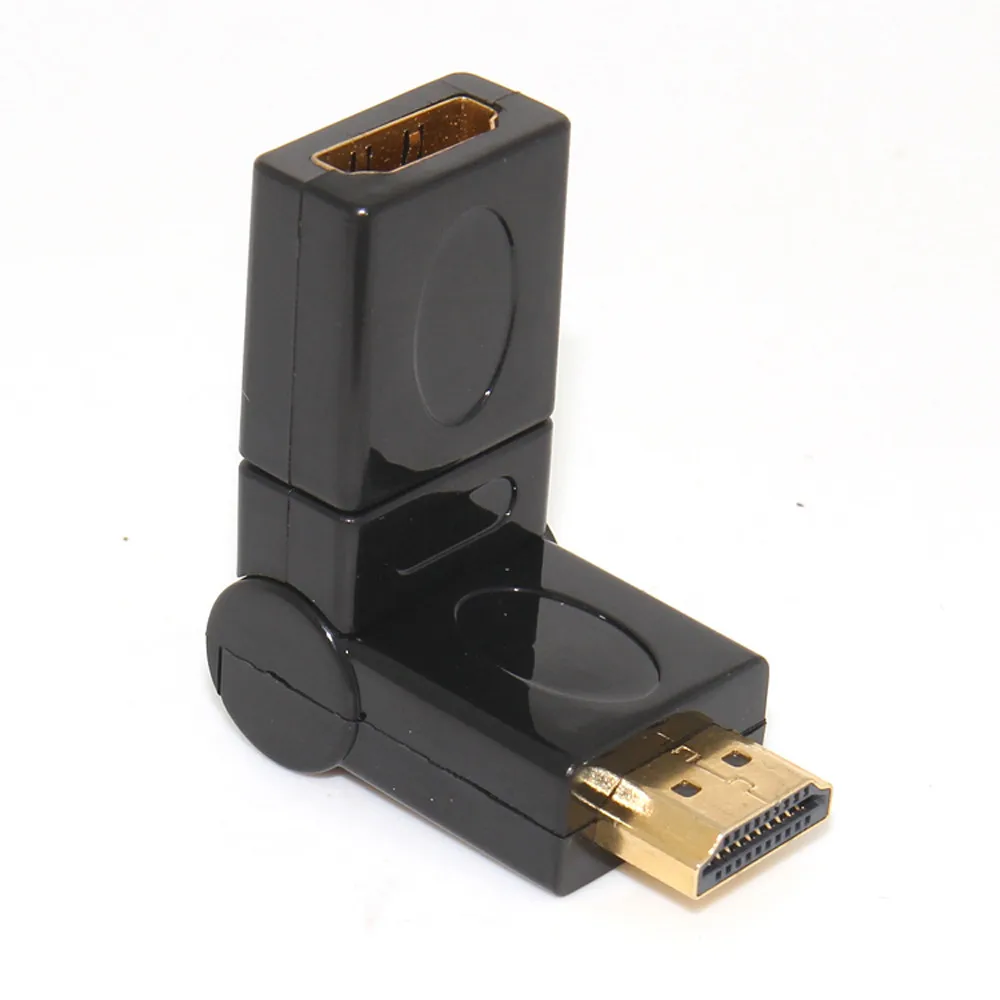Malloom 2019 Универсальный HDMI 1 4 Угловой Тип штекер-гнездо 90 180 360 градусов Поворотный
