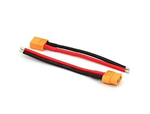 EBOYU (TM) 2 шт WRA0053 XT60 Мужской W/14AWG кремния Draht 10 см | Игрушки и хобби